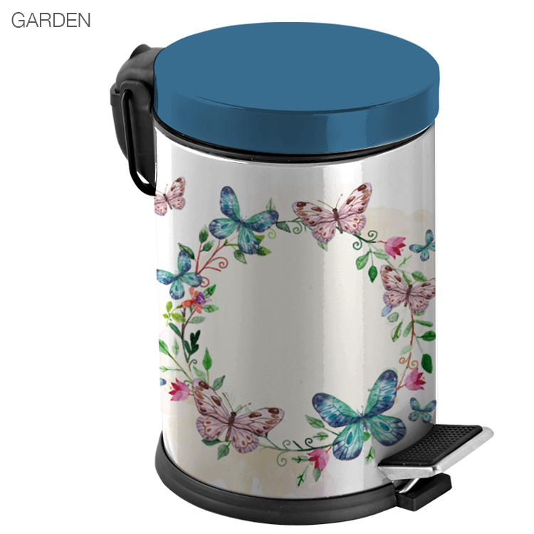 5 lt Desenli Çöp Kovaları